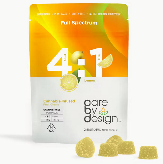 LEMON GUMMIES | 4:1 | CBD | 20PK