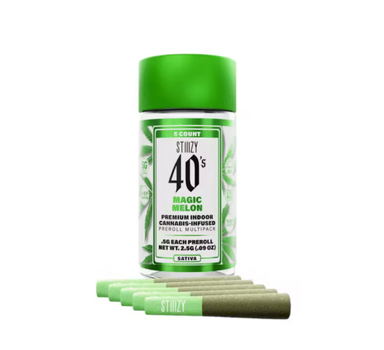 MAGIC MELON 40'S INFUSED PRE-ROLLS | 2.5G | SATIVA | 5PK