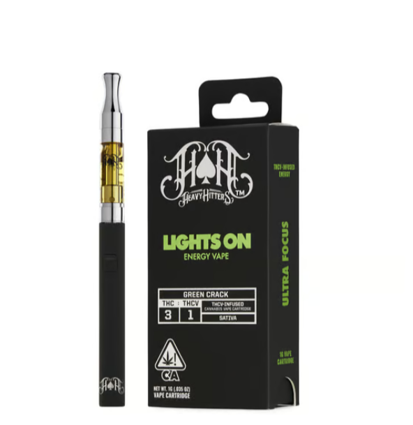 GREEN CRACK LIGHTS ON CART | THC:THCV | 1G | SATIVA
