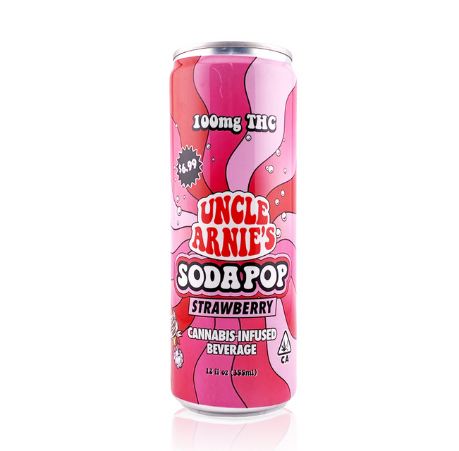 STRAWBERRY SODA 12OZ | 100MG | HYBRID