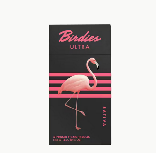 ULTRA BIRDIES PRE-ROLLS THCA INFUSED | 4.25G | SATIVA | 5PK