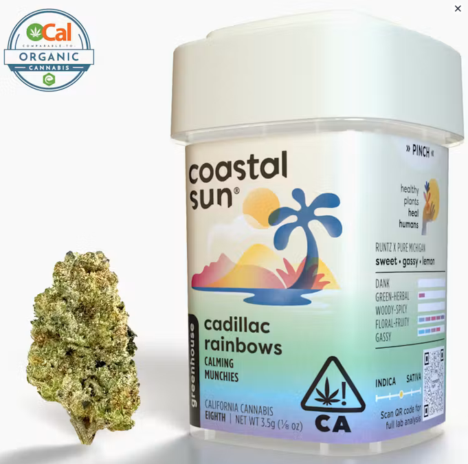 CADILLAC RAINBOWS | 3.5G | HYBRID - 1/8oz in Walnut Creek