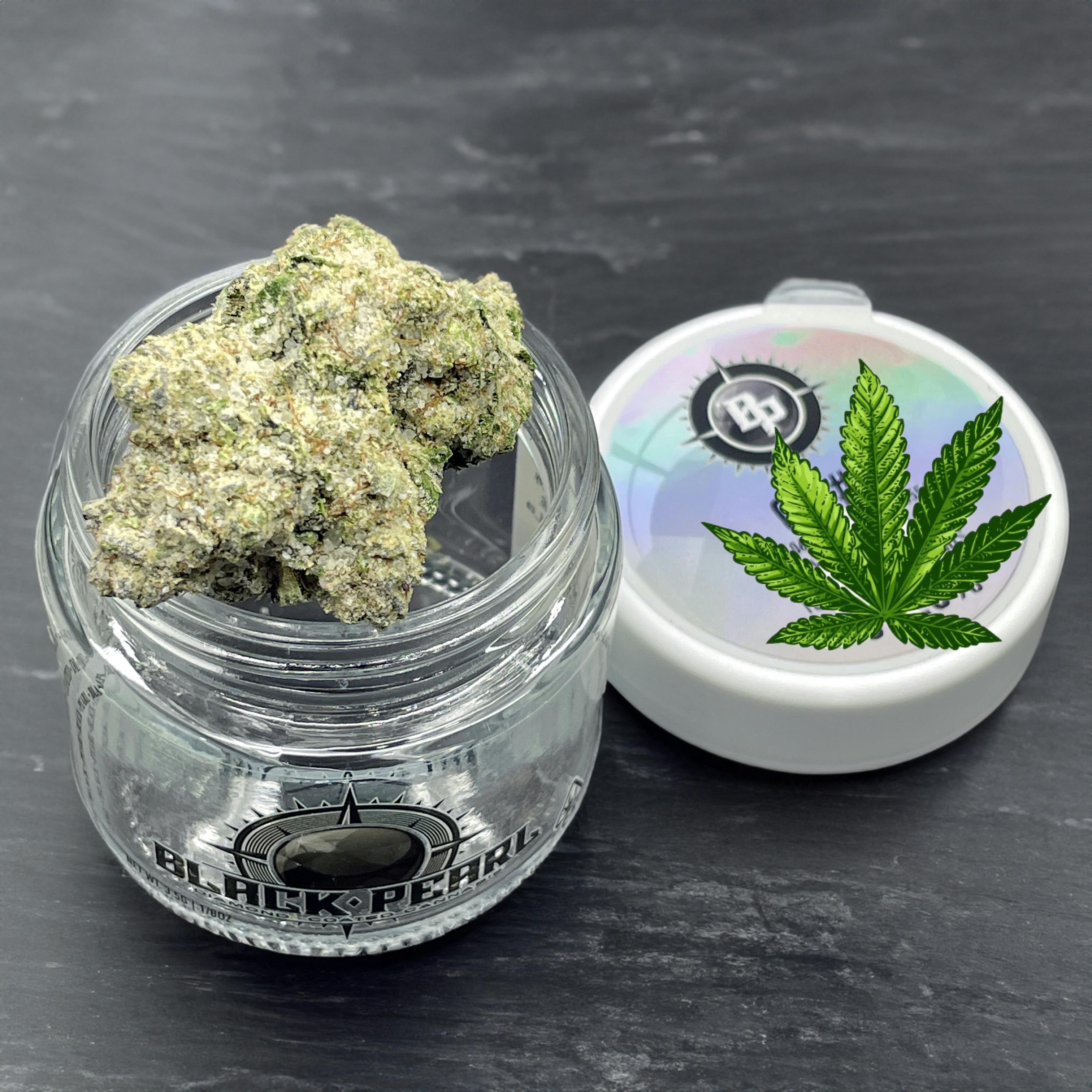 BLACK PEARL | BLUEBERRY MUFFIN (I/H) | 3.5G DIAMOND COATED