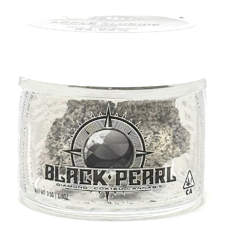 BLACK PEARL | GOLDEN HAZE (S) | 3.5G DIAMOND COATED FLOWER