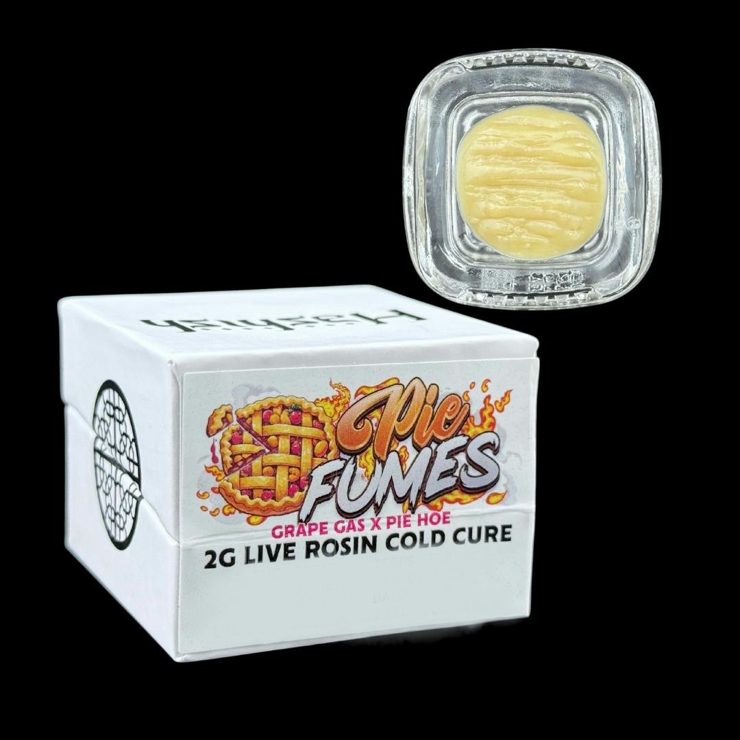 HASHISH | PIE FUMES (H) | 2G WHITE BOX ROSIN