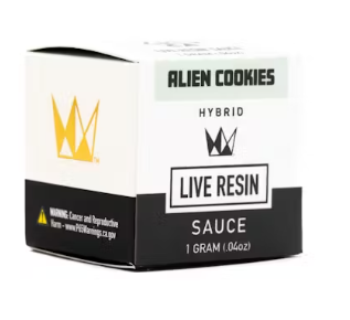 WCC | ALIEN COOKIES (H) | 1G LIVE RESIN SAUCE