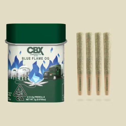 CBX | BLUE FLAME OG (I) | 2G PREROLL TIN