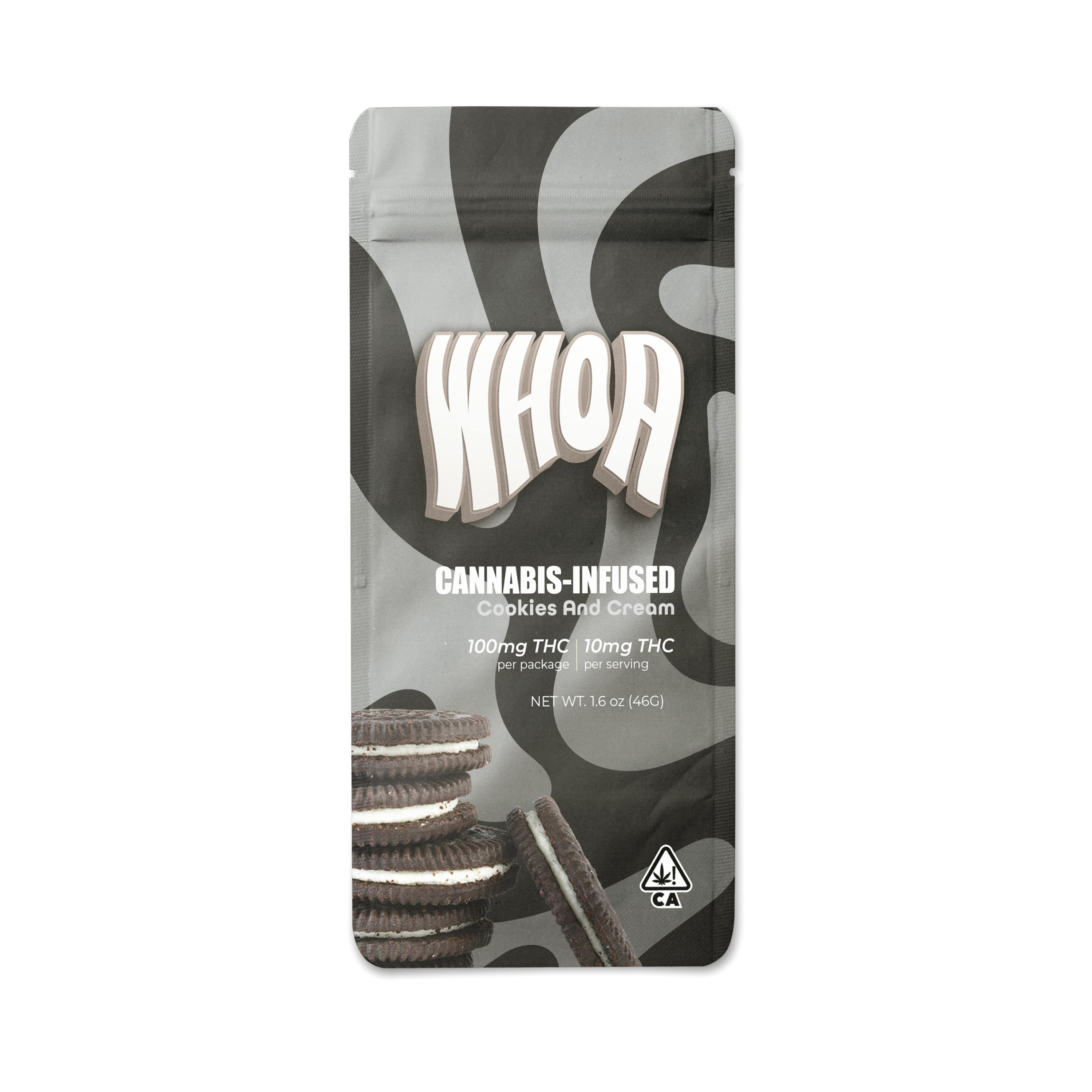 WHOA | COOKIES & CREAM (H) | 100MG