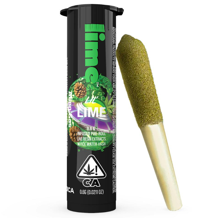 LIME | ALIEN GAS (I) | .6G LR & HASH INFUSED LIL LIME