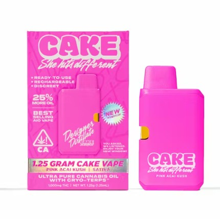 CAKE | PINK ACAI KUSH (S) | 1.25G ALL-IN-ONE