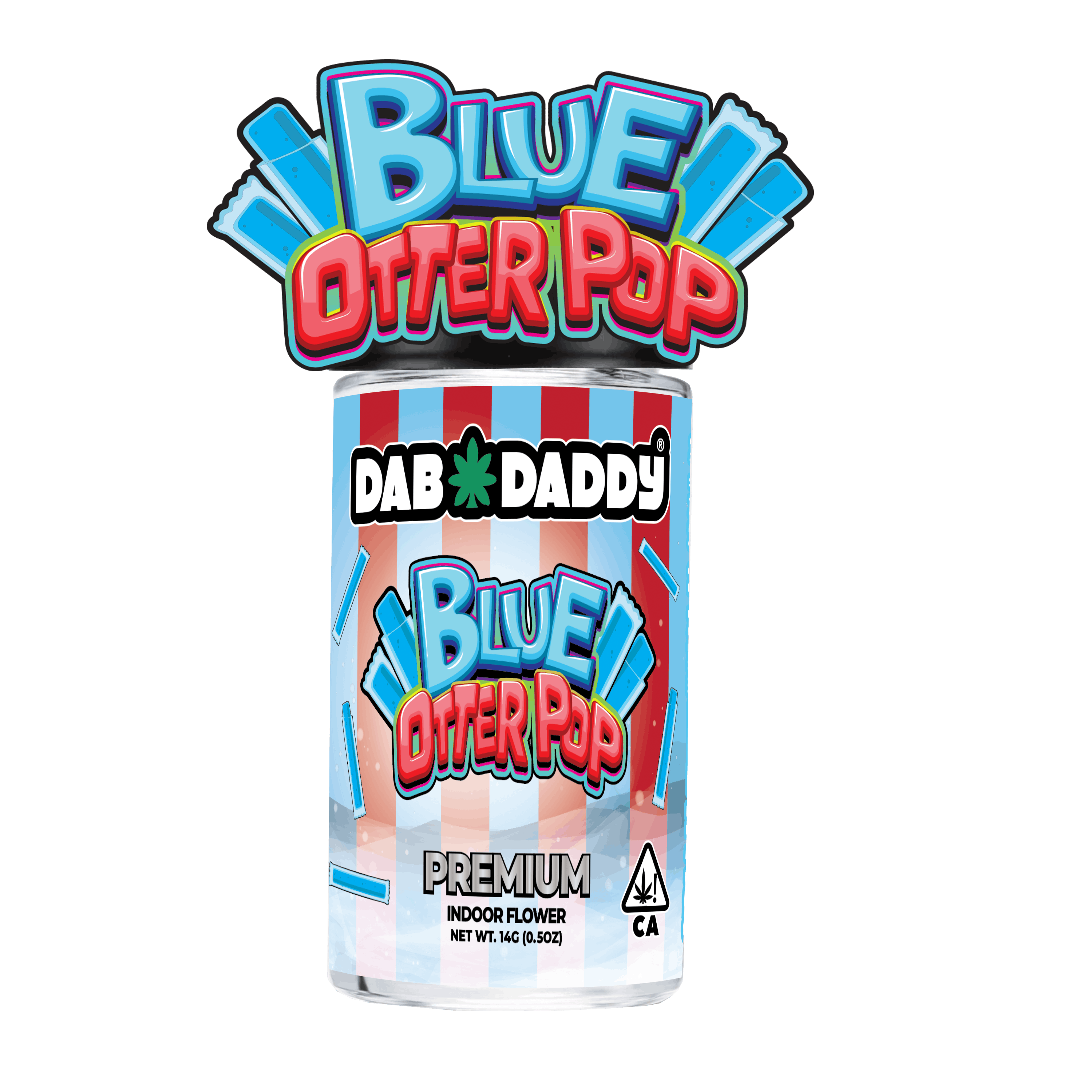 DAB DADDY | BLUE OTTER POP (H) | 14G
