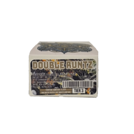 BEAR LABS | DOUBLE RUNTZ (I/H) | TIER 3 | 1G BUDDER