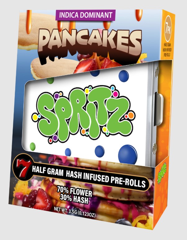 SPRITZ | PANCAKES (I) | 0.5G X 7PK INFUSED PREROLLS