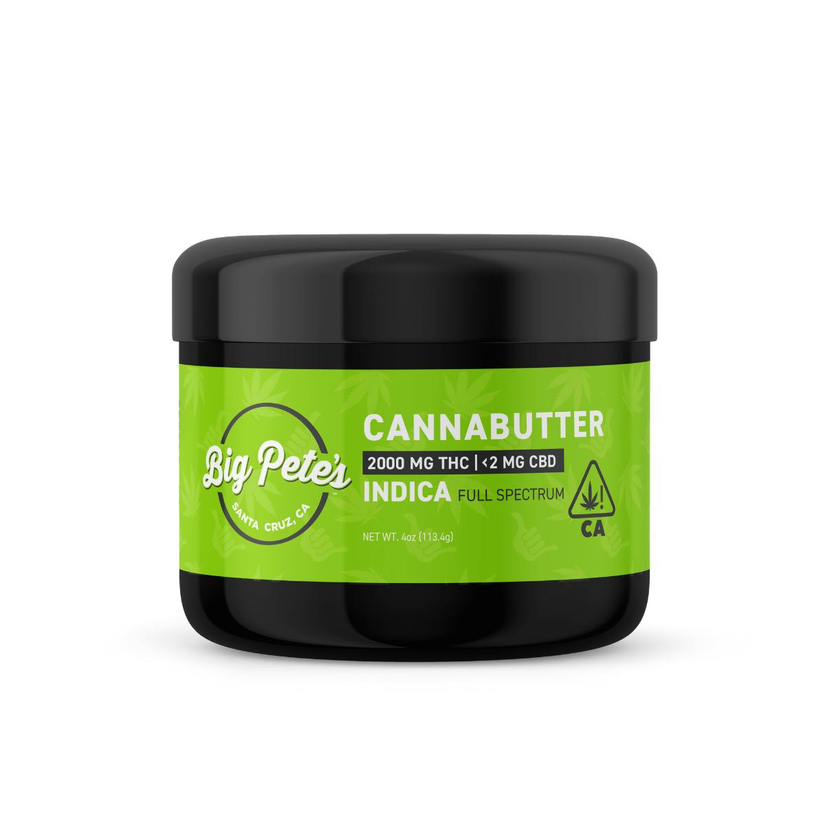BIG PETE'S |  INDICA | 2,000MG CANNABUTTER
