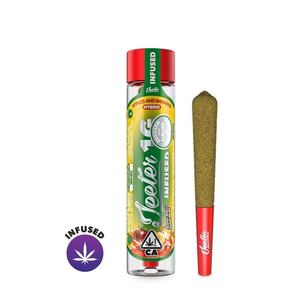 JEETER | APPLES & BANANAS (H) | 1G INFUSED PREROLL