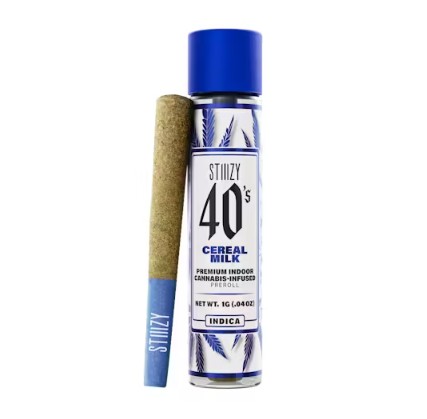 STIIIZY | CEREAL MILK (H) |  1G INFUSED 40'S PREROLL