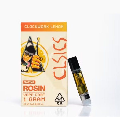 CLSICS | CLOCKWORK LEMON (S) | 1G LIVE ROSIN CART