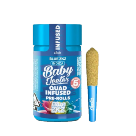 BABY JEETER | BLUE ZKZ (I) | .5G X 5PK INFUSED PREROLLS