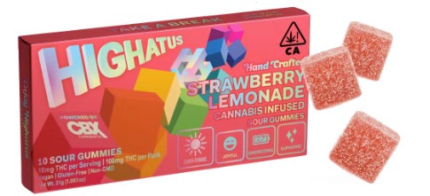 HIGHATUS | STRAWBERRY LEMONADE (S) | 100MG