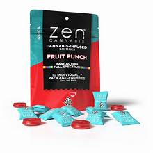 ZEN | FRUIT PUNCH (I) | 100MG GUMMY