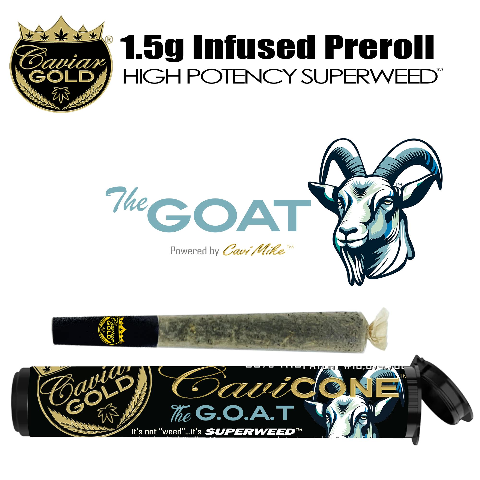 CAVI CONE | THE GOAT (H) | 1.5G INFUSED