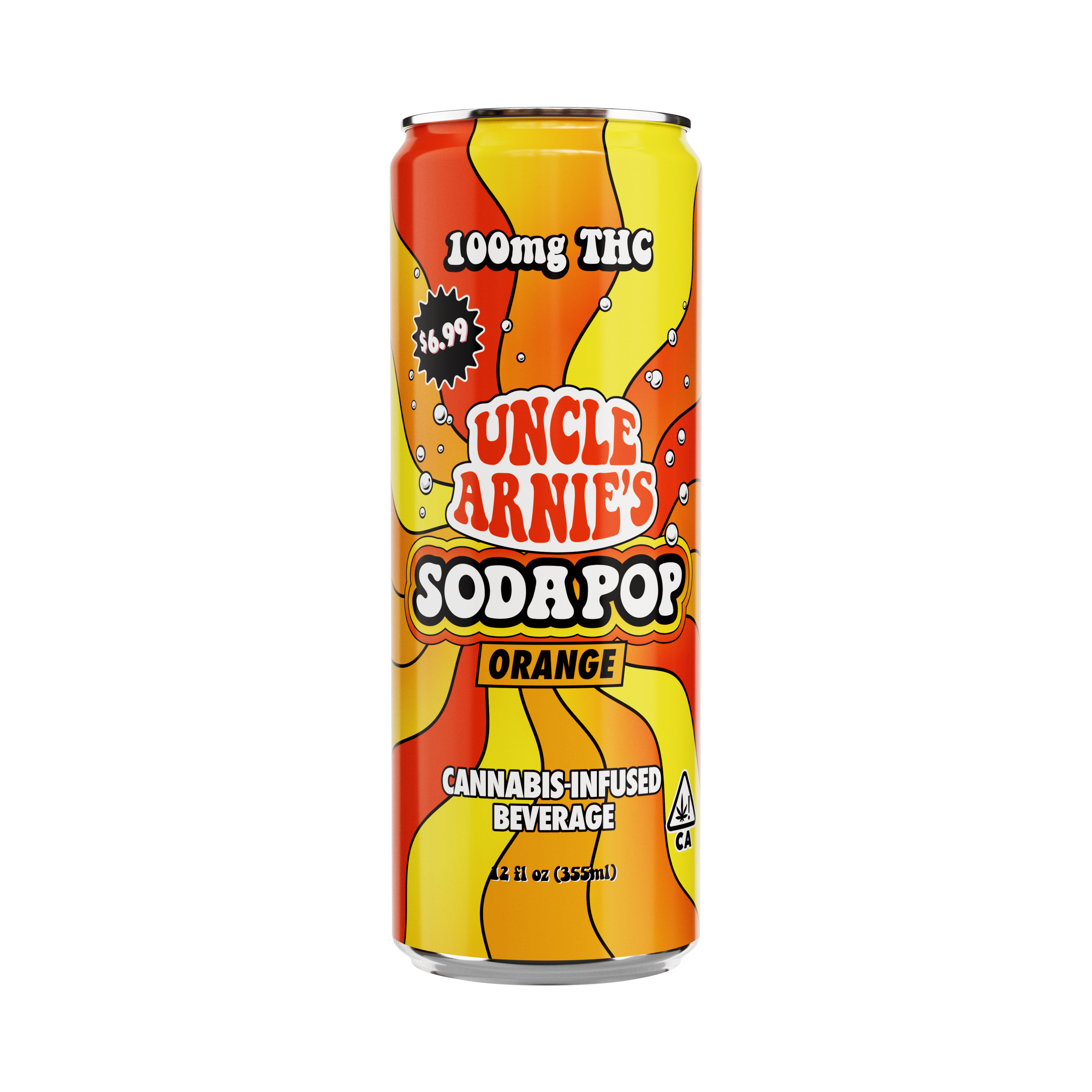 UNCLE ARNIE'S | ORANGE (H) | 100MG SODA POP