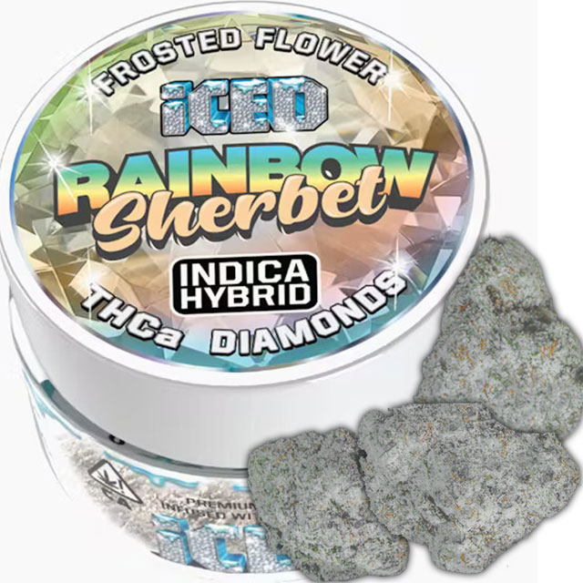 Rainbow Sherbet 3.5G Infused Flower