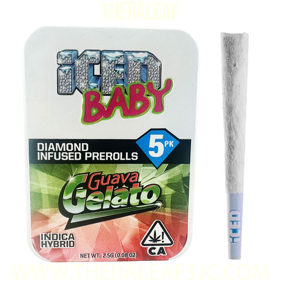 Guava Gelato (0.5g X 5) 2.5G  Infused Baby Prerolls