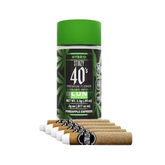 Pineapple Express (0.5g X 5) 2.5G  Infused Mini Blunts