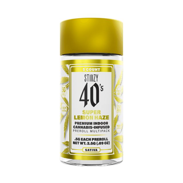 Super Lemon Haze 0.5G Infused 5 Pack Mini Blunts