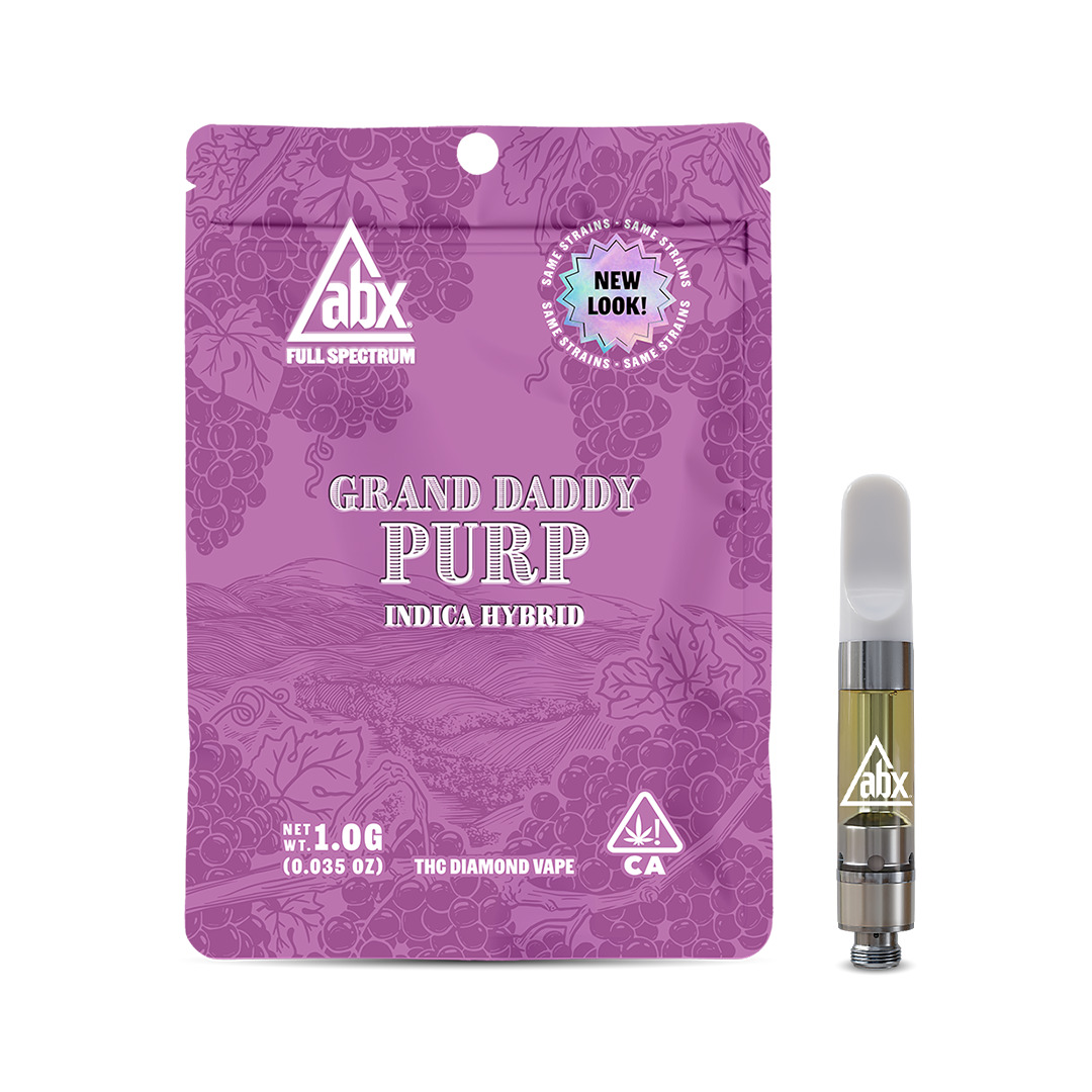 Grand Daddy Purp 1G High Potency Vape Cart