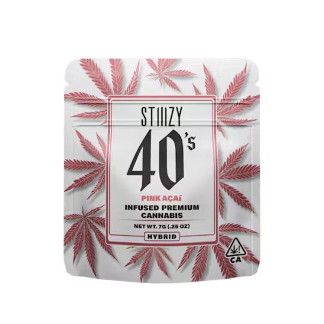 Pink Acai 7G Infused 40'S Premium Flower