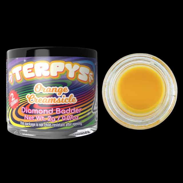 Orange Creamsicle 2G Diamond Badder