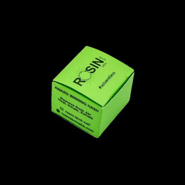 Blue Dolphin 1G Cold Cure Rosin Green Label