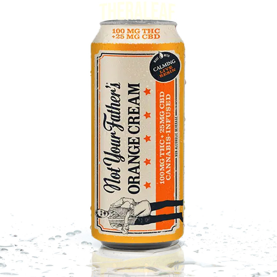 Orange Cream 100MG + CBD16OZ Soda