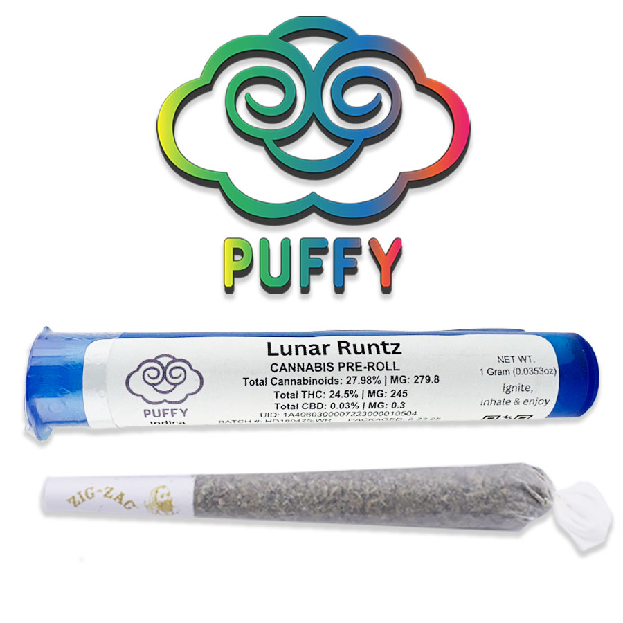 Lunar Runtz 1G Indoor Preroll