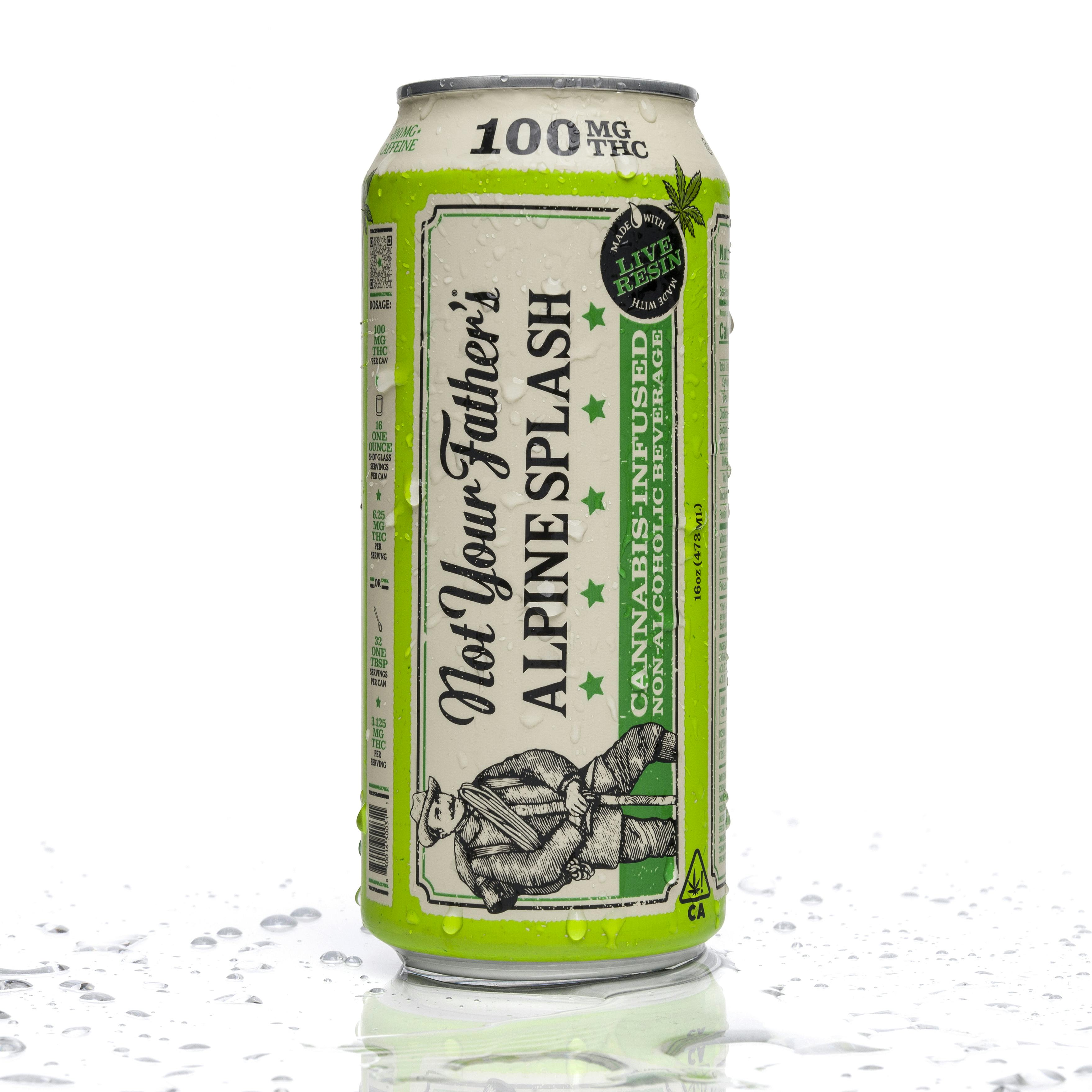 Alpine Splash 100MG Infused Soda 16OZ