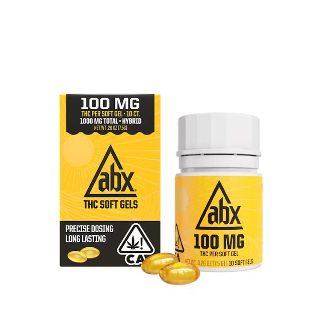 Soft Gels 100MG THC 10 Capsules