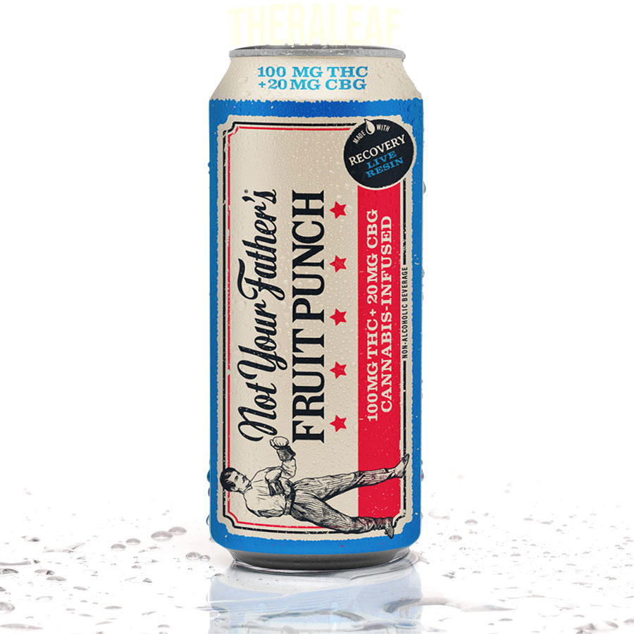 Fruit Punch  16OZ  100MG + CBG Soda