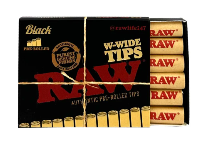 Raw Black W-wide Tips