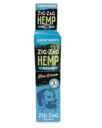 Wraps Hemp Blue 2PK