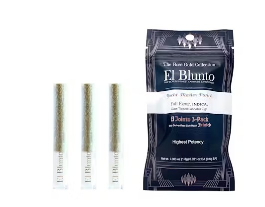 YACHT MASTER PUNCH [I] - JOINTO - 3PK/0.6G INFUSED PREROLL