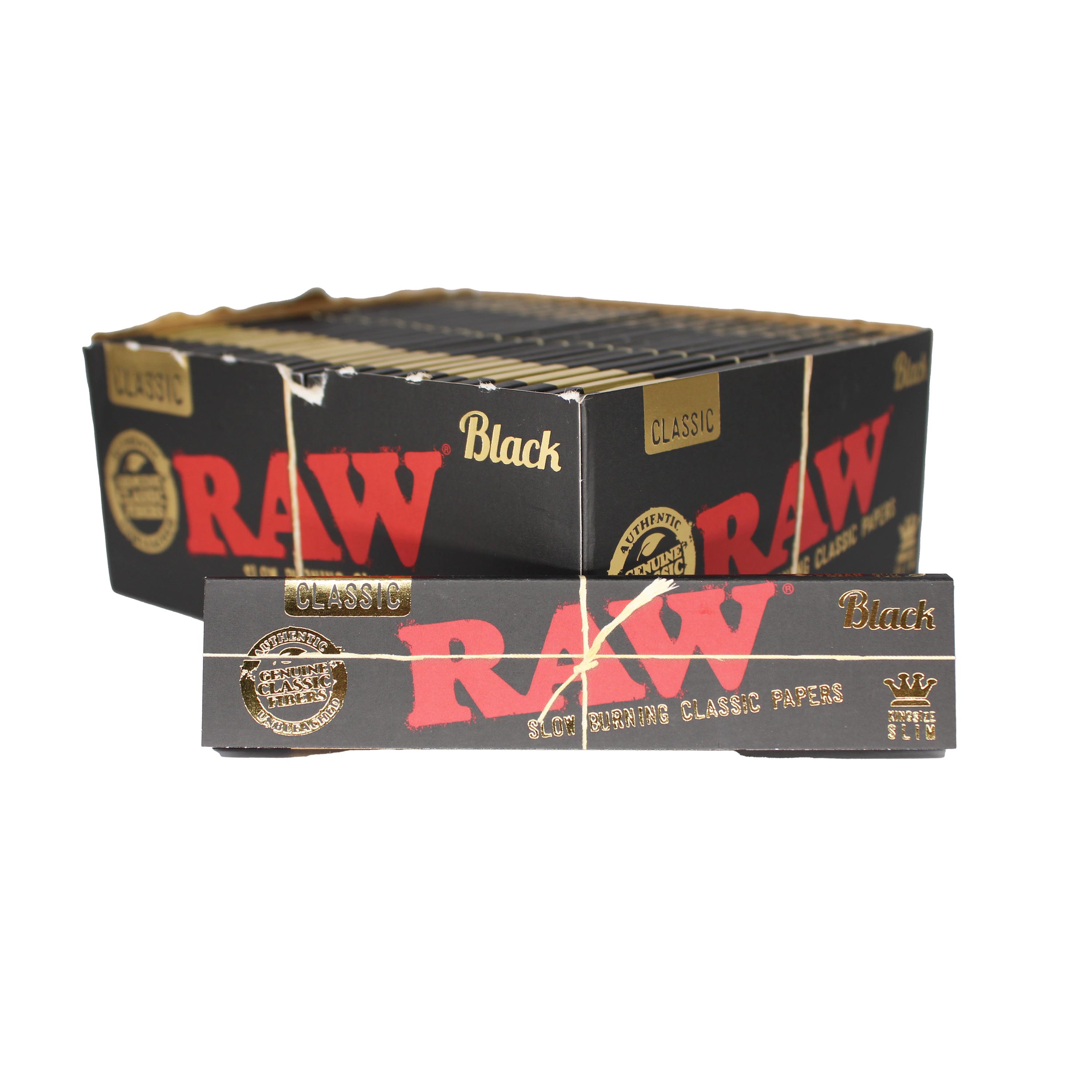 Black Raw King Size
