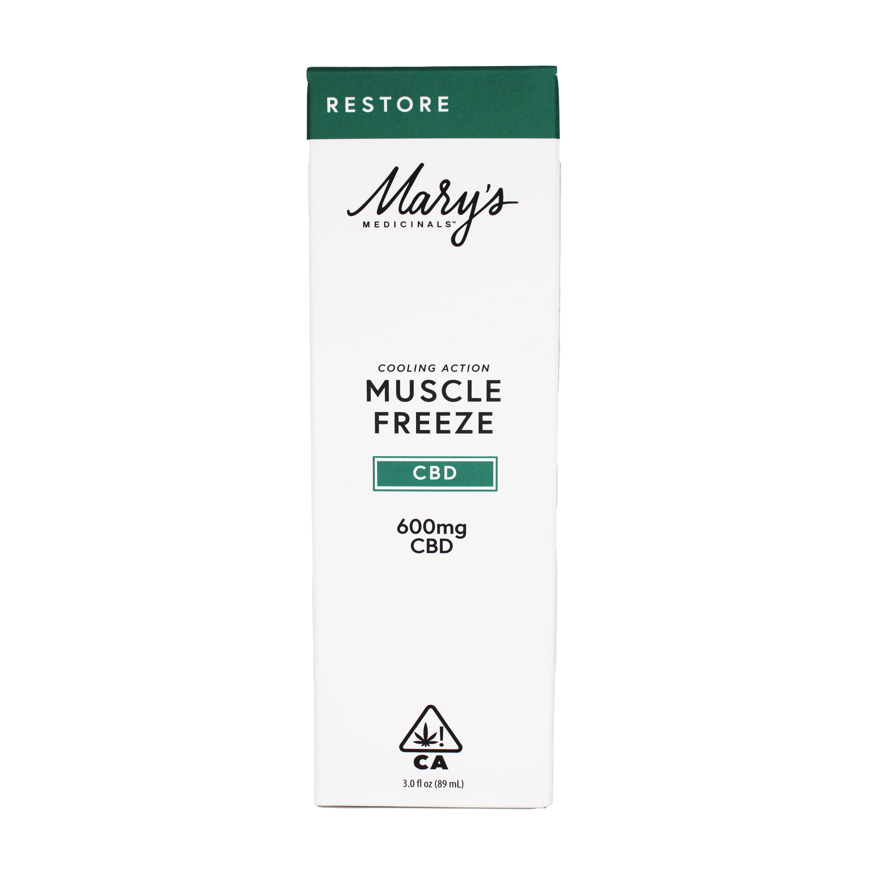 MUSCLE FREEZE RESTORE CBD [3OZ]