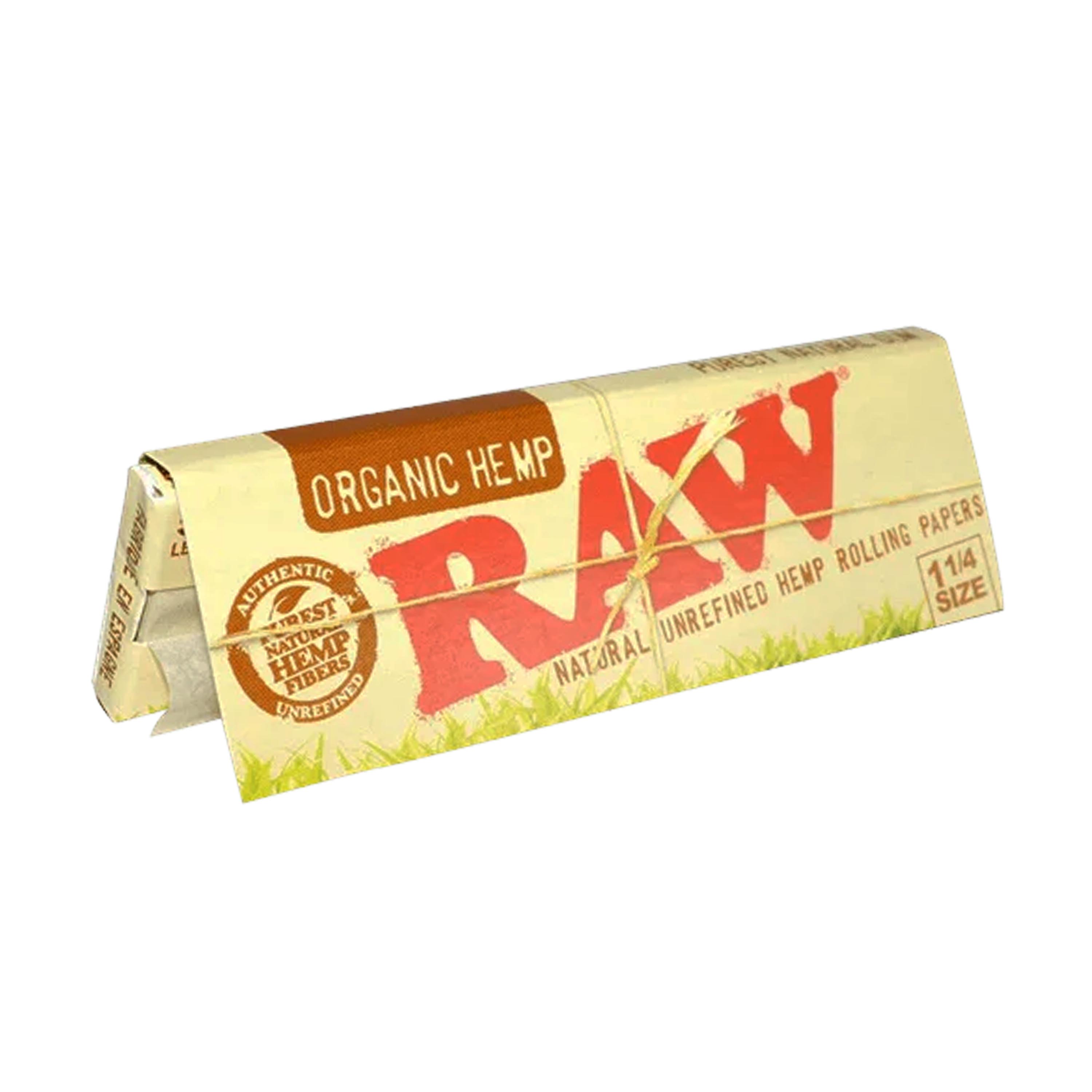 RAW ORGANIC 1 1/4 PAPERS