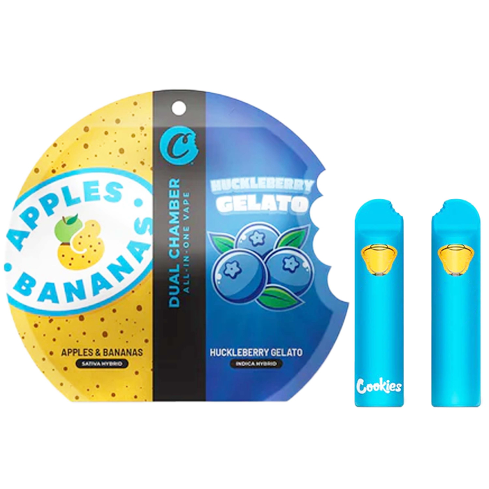 APPLES & BANANAS/HUCKLEBERRY GELATO [3-IN-1 DUAL CHAMBER] [1G]