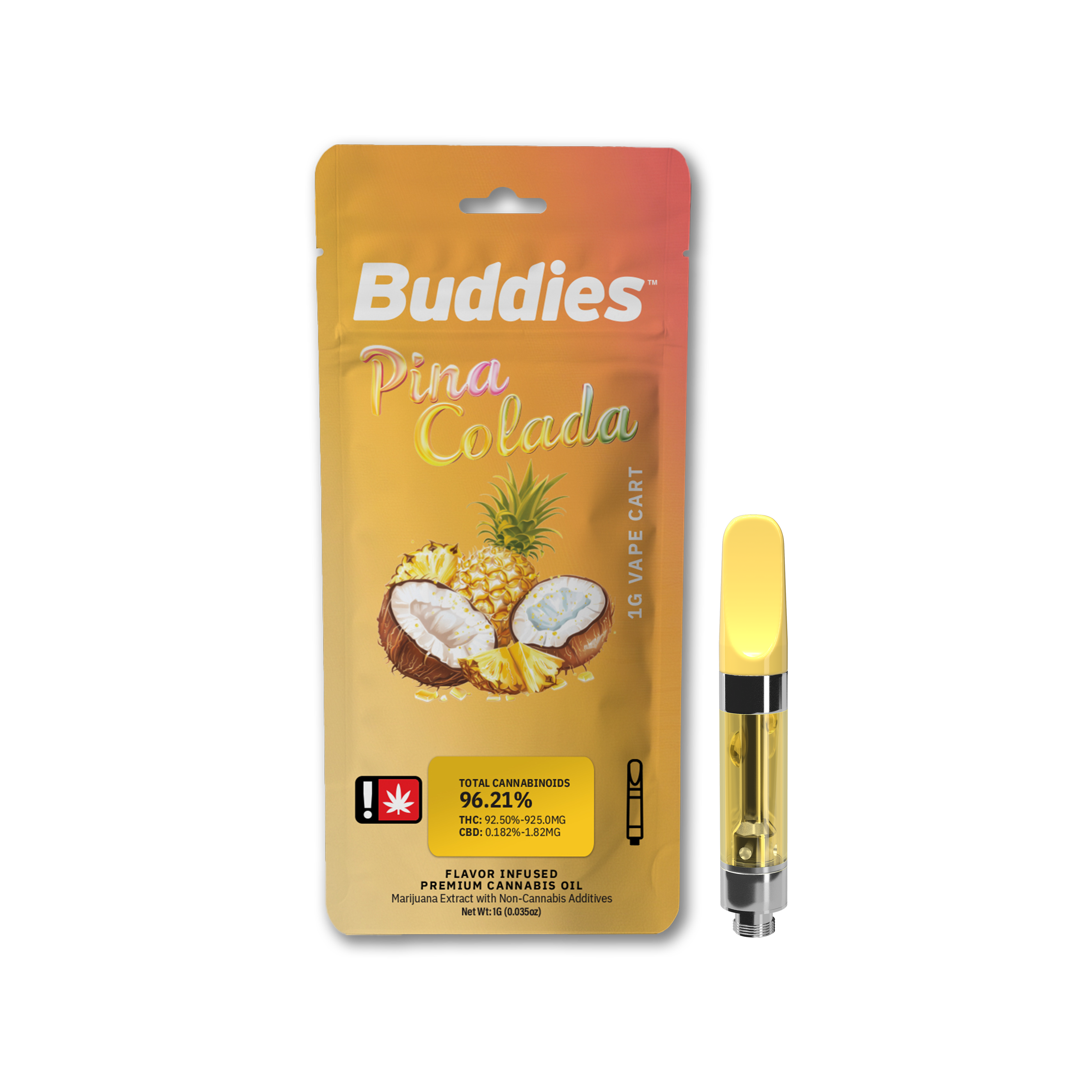 Pina Colada Vape Cart 1G