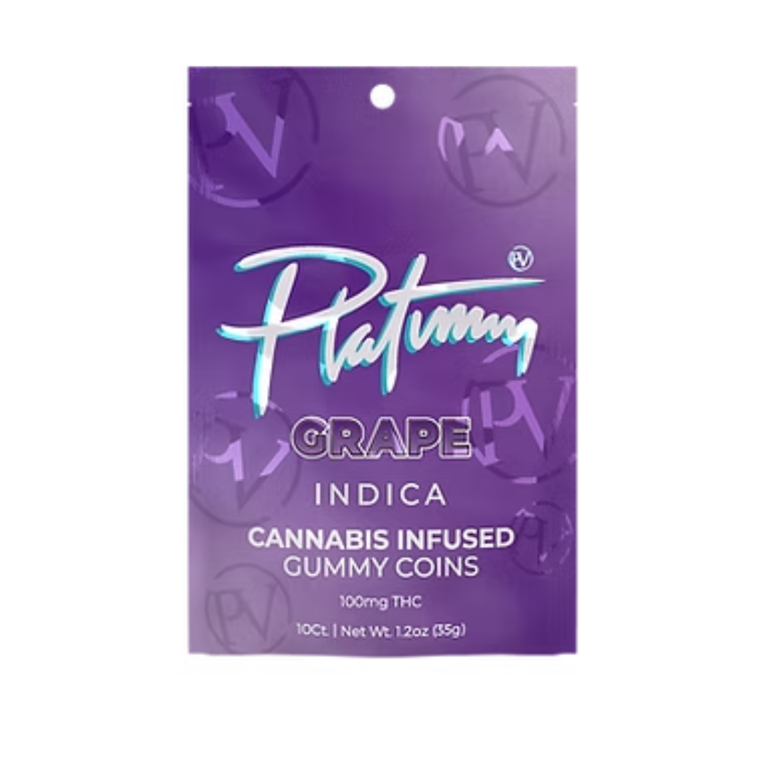 Grape Distillate Gummies 100MG