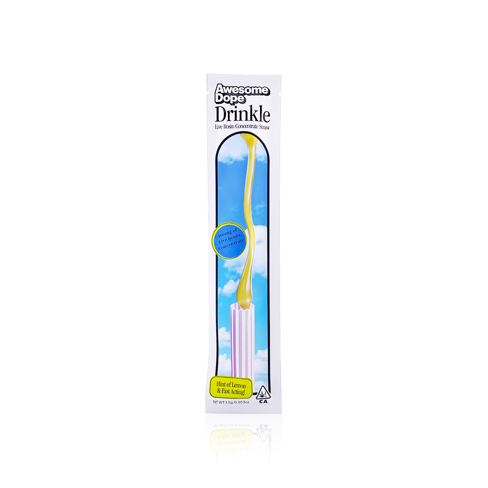 Indica Drinkle Rosin Straw 100MG