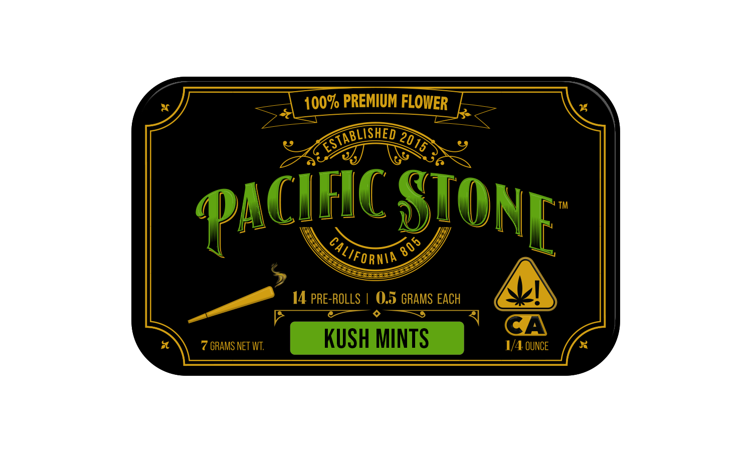 Kush Mints (h) Pre-roll 14 Pack 7G
